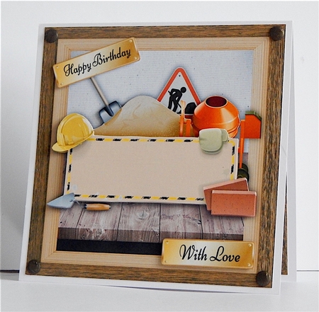 The Builder 8x8 Mini Kit by Denise Murray