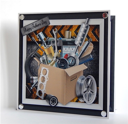 Box Of Tools 8x8 Mini Kit by Denise Murray