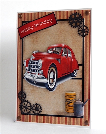 Classic Car Birthday by Denise Murray