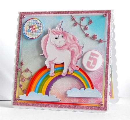 PINK UNICORN MINI KIT  by Denise Murray