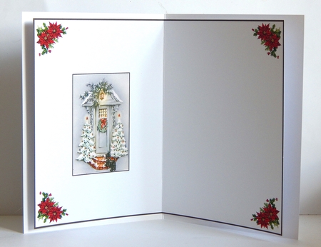 At Home for Christmas Blank Insert to match cup899411_719 by Denise Murray