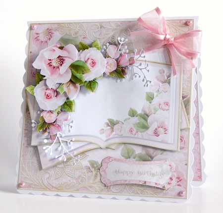 Opulent Pink Floral Mix Mini Kit by Denise Murray
