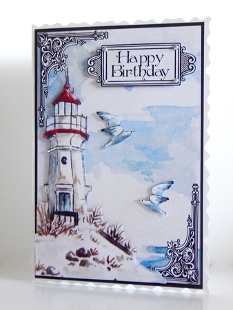 Lighthouse Birthday by Denise Murray