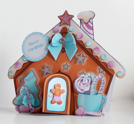 Candy House for Christmas or Birthday by Denise Murray