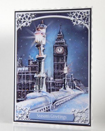 Big Ben at Christmas by Denise Murray