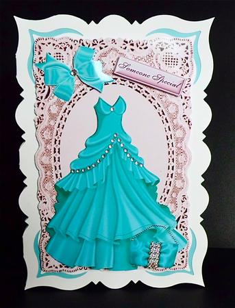 Vintage Lace Toppers with Ball Gowns by Denise Murray