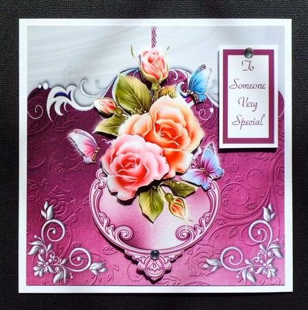 The Rose Pendant by Denise Murray
