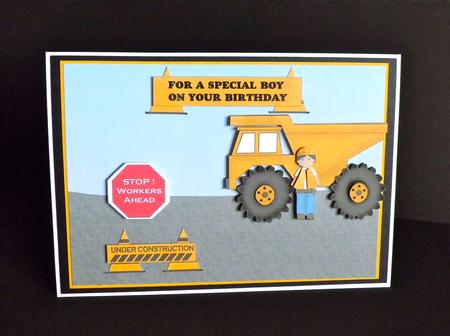 Construction Fun Card Making Kit by Denise Murray