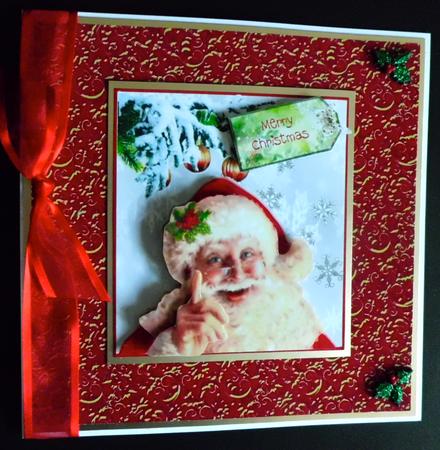 Merry Christmas Santa by Denise Murray