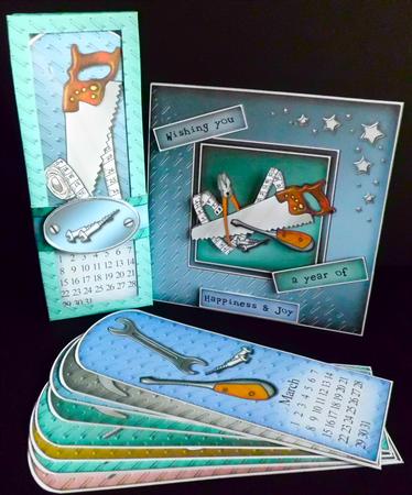 DIY Tools Everlasting Calendar Bookmark Gift Set N Quick Car by Denise Murray