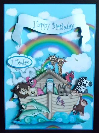 Noahs Ark Birthday by Denise Murray