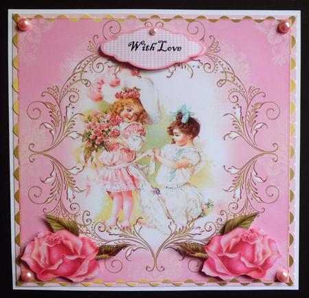 Vintage Beauty in Pink by Denise Murray