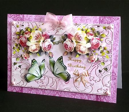 Vintage Roses by Denise Murray
