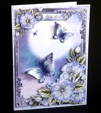 Luna Butterflies by Denise Murray