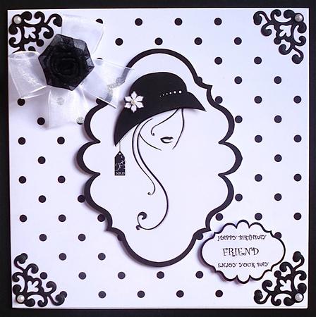 Shop Window === Monochrome Topper's by Denise Murray