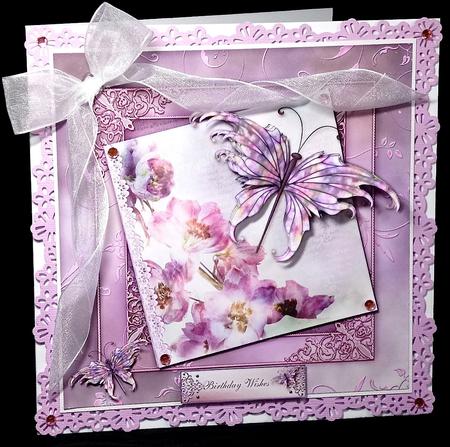 Wild Flowers & Butterfly Mini Kit by Denise Murray