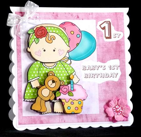 Baby Girl's 1st Birthday by Denise Murray