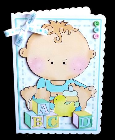 Building Blocks - Everyday Dumplin Baby 4 by Denise Murray