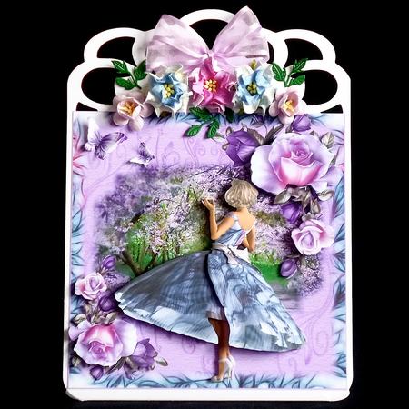 1950's Into Lilac Meadows Mini Kit by Denise Murray