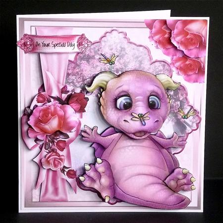 Cute Little Tickle the Dragon by Denise Murray