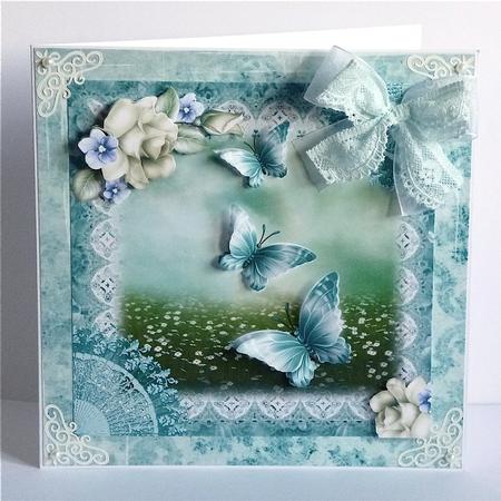 Field of Flowers and Butterfly Dreams by Denise Murray