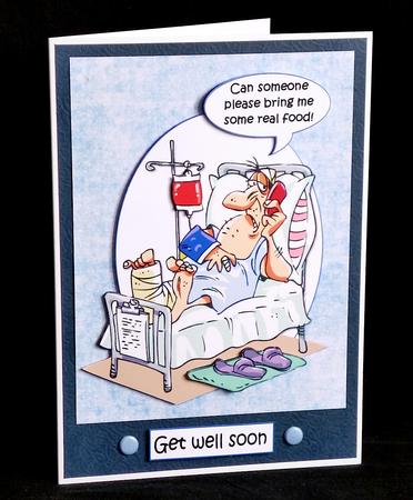 Get Well Soon Quick Card by Denise Murray