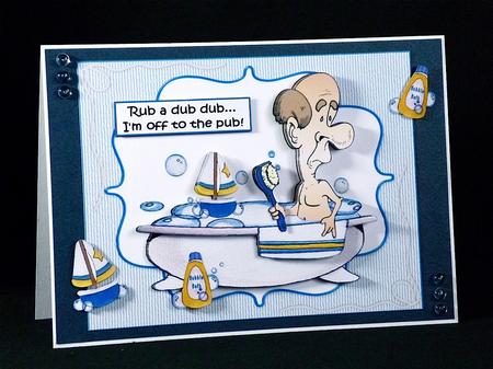 Rub a Dub Dub Relax and Enjoy for the Guys by Denise Murray