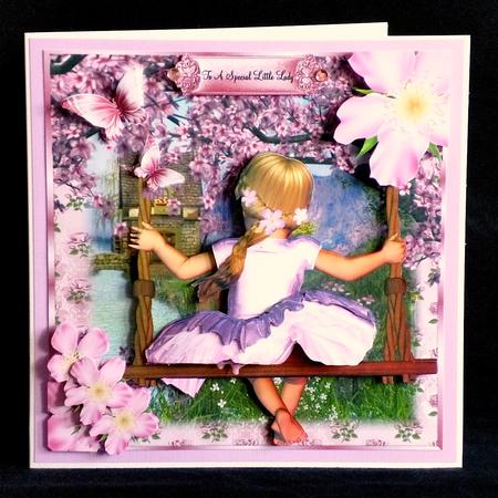Beautiful Blossom Card Front Kit by Denise Murray