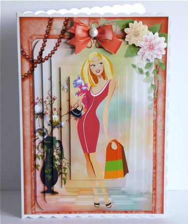 Fashionista! and Her Pup Pyramid Mini Kit by Denise Murray
