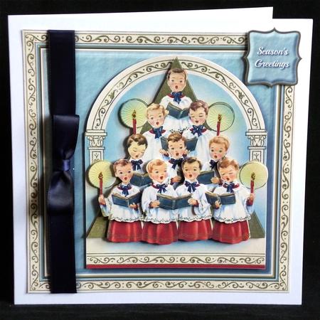 Choir Boys Ink Saving 8x8 Mini Kit by Denise Murray