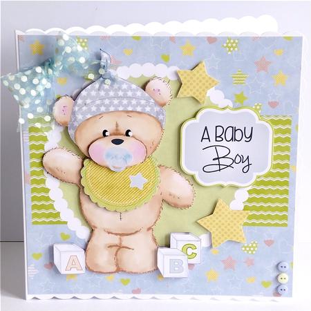 Baby Boy Bear by Denise Murray