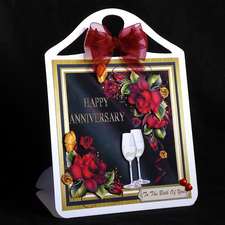 Stunning Red Roses for Love (anniversary ) by Denise Murray