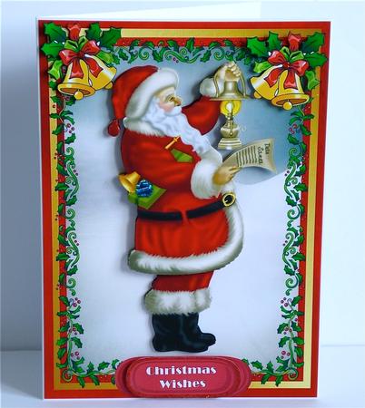 Santa and His Shopping List by Denise Murray