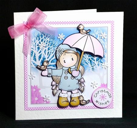 Chloe with Robins Topper Mini Kit by Denise Murray