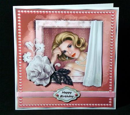 Lady in Pink Sbs by Denise Murray