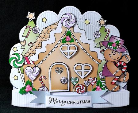 Gingerbread House Mini Kit by Denise Murray
