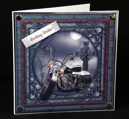 Dark Motorcycle by Denise Murray