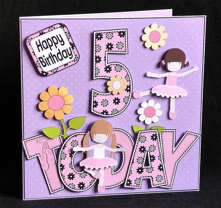 'any Age' with Ballerinas Mini Kit by Denise Murray