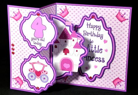Fold Back Pop - Little Princess by Denise Murray