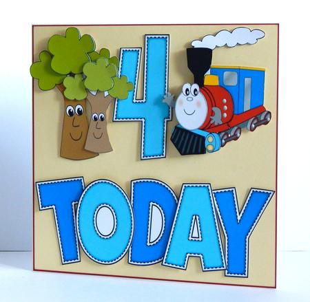 'any Age' Terry the Train Mini Kit by Denise Murray