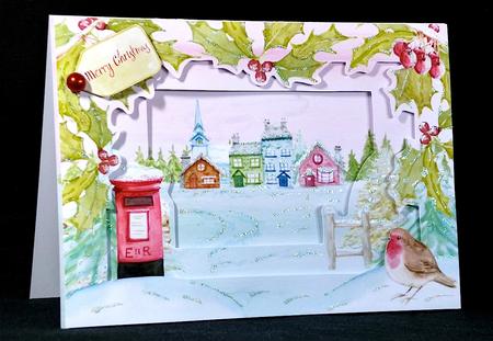 729 Christmas Village Kit  by Denise Murray