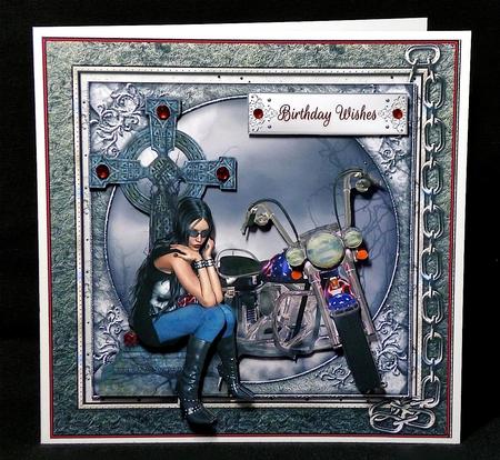 Biker Reflections by Denise Murray