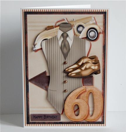 Male Card 60 by Denise Murray