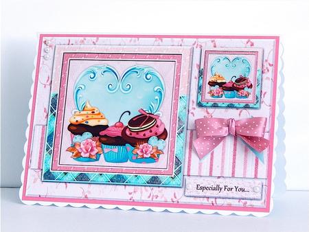 Cupcakes Quick Card by Denise Murray