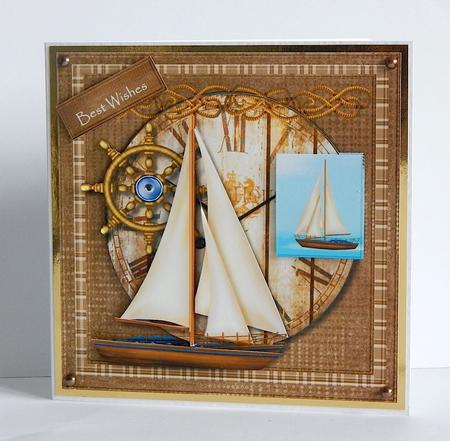 Male Card Nautic by Denise Murray