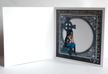 Biker Reflections Insert by Denise Murray
