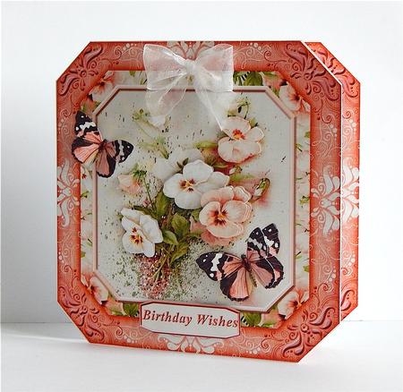 Shape Cardtopper 340 Apricot by Denise Murray