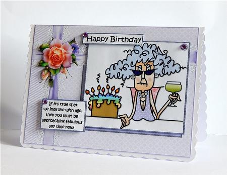 Stella Improves with Age Quick Card by Denise Murray