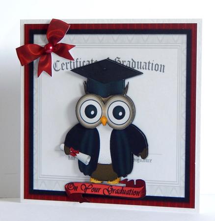 Owl Graduation by Denise Murray