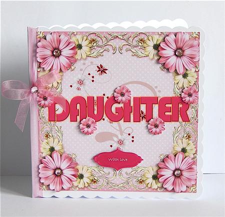Daughter - Pink Flowers by Denise Murray
